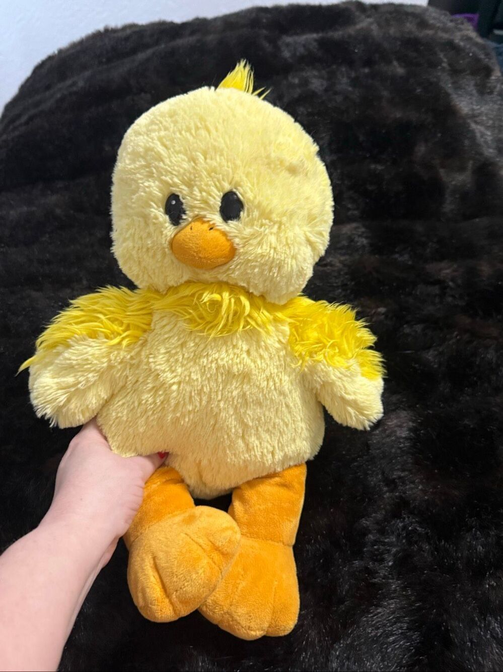 Build a Bear Sunny Chick 16" Plush Yellow Chicken Duck Easter Spring Stuffed BAB